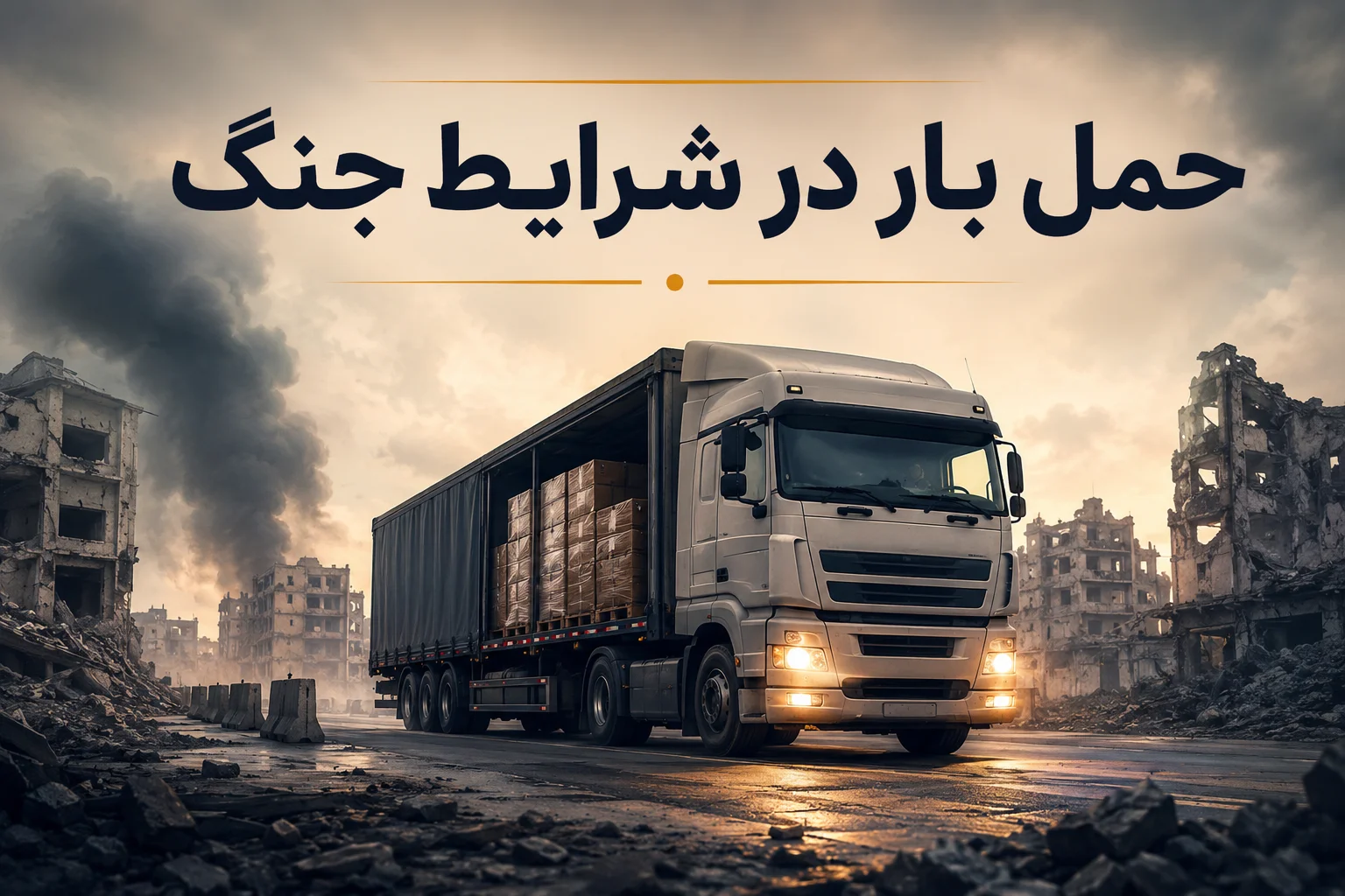 حمل بار در شرایط جنگ-کاور